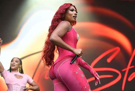 Megan Thee Stallion Stuns in Burberry Jumpsuit After 